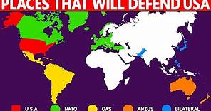 Countries That Must Defend the United States (and vise versa)