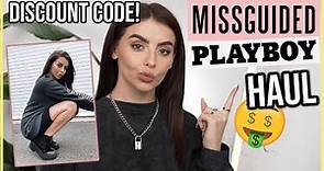 *NEW IN* MISSGUIDED x PLAYBOY Clothing Haul + TRY ON!