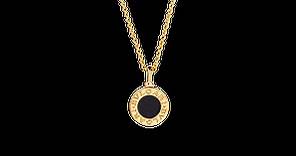 Yellow gold BVLGARI BVLGARI Necklace with Black Onyx | Bulgari Official Store