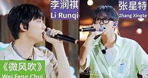 [Live Cover] Zhang Xingte & Li Runqi sing "Wei Feng Chui"【张星特x李润祺】梦幻联动！合唱舞台《微风吹》太好听了～ 终于合作了！｜闪亮的日子