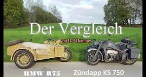 Der Erfahrungsvergleich Zündapp KS750 + BMW R75