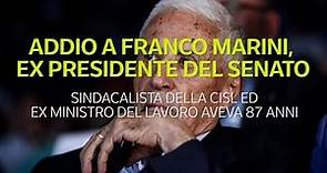 Addio a Franco Marini, chi era l’ex presidente del Senato