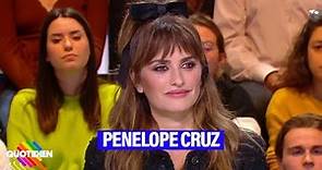 Penelope Cruz parle SUPER bien français sur le plateau de Quotidien