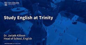 Study English at Trinity College Dublin