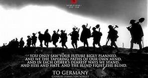 To Germany by Charles Hamilton Sorley - World War I Poem