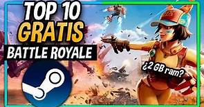 TOP 10 // Los Mejores Battle Royale GRATIS en STEAM para PC 2023