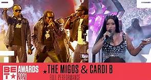 Cardi B Joins Migos For A Turnt Up Performance of ‘Straightenin' & ‘Type Sh*t’ | BET Awards