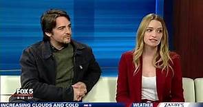 Brianne Howey and Vincent Piazza from 'The Passage' on Good Day Atlanta