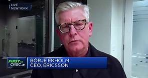 Ericsson CEO: U.S. demand down almost 50%