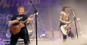 The Darkness & Ed Sheeran - Love Is Only a Feeling (Official Live Video)