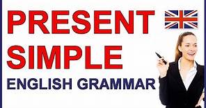 Present Simple verb tense | Present simple English verb