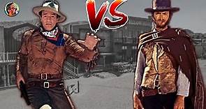 El duelo que marcaria la historia del western: Clint Eastwood vs John Wayne