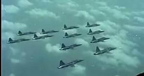 捍衛台灣領空超過30年F-5E/F老虎二式(中正號)戰鬥機 - 空軍雷虎中隊F-5E時代(配樂藍天進行曲)