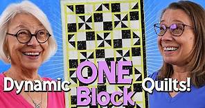 Can You Find it...? 8 New One Block Quilts!