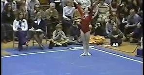 1975 Ann Carr gymnastics FX