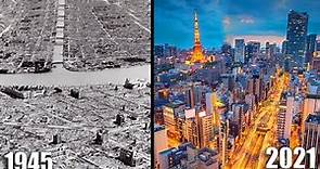 The Changing Tokyo 1945-2021, Then And Now Photos