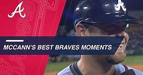 Check out Brian McCann's best moments for the Braves