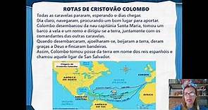 A CHEGADA DE COLOMBO À AMÉRICA