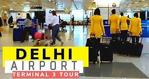 Delhi Airport Terminal 3 Tour | Indira Gandhi International Airport Departure & Arrival Details