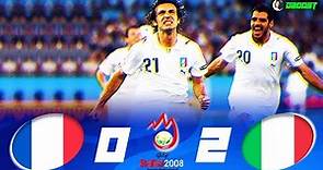France 0-2 Italy - EURO 2008 - Squadra Azzurra Sends France Home - Extended Highlights - [EC] - FHD