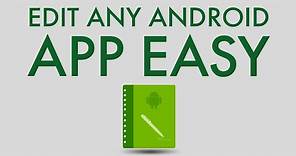 APK Editor pro Tutorial Most Powerful Apk Editing App for Android Full review and features HQ 2022