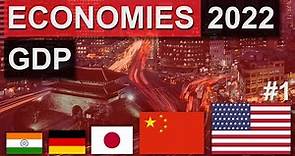 Top 20 Economies 2022 (Nominal GDP) updated