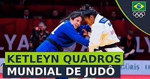 MUNDIAL DE JUDÔ DOHA 2023 - Ketleyn Quadros (63kg) vence Barbara Timo (Portugal) na estreia