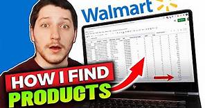 How to Find Products to Sell on Walmart - Walmart Product Research