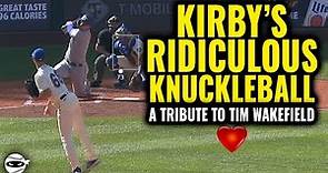 Crazy KNUCKLEBALL from George Kirby!!