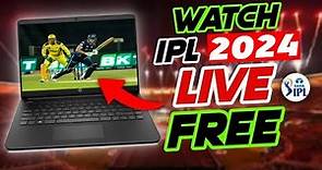 how to watch ipl 2024 live in laptop || how to watch 👀 IPL 2024 match live