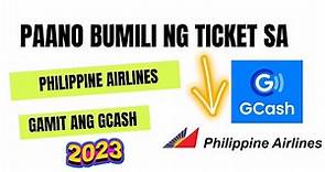 How to Book Flight Ticket in Philippine Airlines Online | Gamit ang Gcash