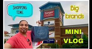 Tanger outlet | mini shopping vlog | mall chain | big brands | designer store | Columbus ohio | USA