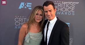 Jennifer Aniston and Justin Theroux before their split