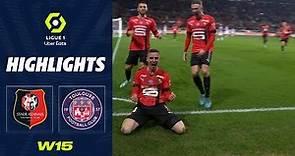 STADE RENNAIS FC - TOULOUSE FC (2 - 1) - Highlights - (SRFC - TFC) / 2022-2023