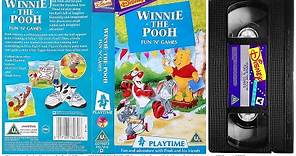 Winnie the Pooh Playtime 3 - Fun 'n' Games (5th August 1996) UK VHS