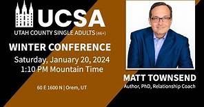 Matt Townsend (UCSA Winter Conference 2024)