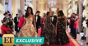 EXCLUSIVE: Michelle Obama on Sasha and Malia Attending Their First State Dinner