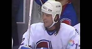Chris Simon match against Canadiens 26.4.1995