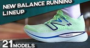 NEW BALANCE Running Lineup 2022. 21 models Review and Comparison.