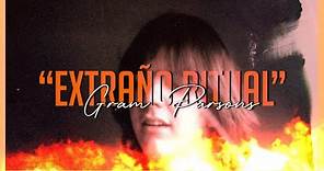 "El cuerpo de una estrella del rock quemado en un extraño ritual" - Gram Parsons