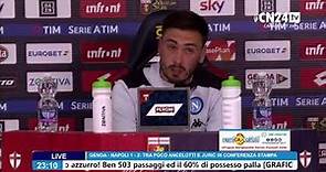 Genoa-Napoli 1-2, Davide Ancelotti in conferenza stampa post-partita