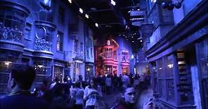 Harry Potter World in Watford nr London, England UK. How filmed / made Studio Tour Warner Brothers