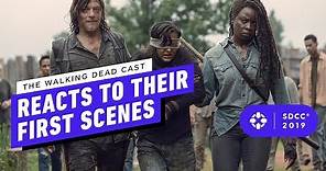 The Walking Dead: Norman Reedus, Jeffrey Dean Morgan REWATCH Their First Scenes - Comic Con 2019
