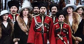 Russian Imperial Family In Color