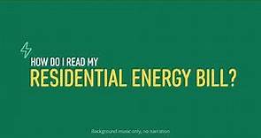 How to Read Your Residential Energy Bill | Managing Your SCE Account