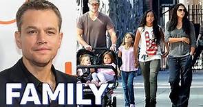 Matt Damon Family & Biography