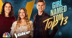 Top 13 NBC The Voice 2021 - Girl Named Tom sings Dust in the Wind by Kansas | PORTRAIT
