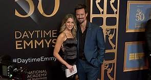 Brytnee Atkinson and Matthew Atkinson 50th Annual Daytime Emmy Awards Red Carpet Fashion