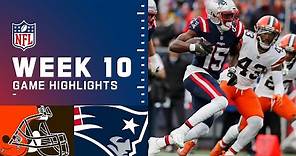 Browns vs. Patriots Week 10 Highlights | NFL 2021