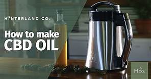 How to Make CBD Oil at Home